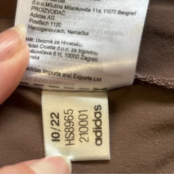 Adidas ULTIMATE365 TOUR PULL-ON GOLF ANKLE PANTS Brown XL - Picture 8 of 12